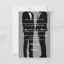 Elégant Mariage gay moderne