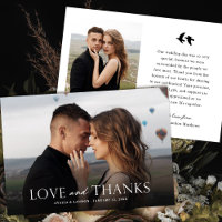 Élégant Mariage photo noir et blanc | Oiseaux