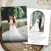 Élégante photo Mariage Full Bleed et Arch