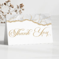 Élégante White Gold Agate Anniversaire