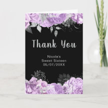 Élégantes fleurs de lilas et argent pour un Sweet