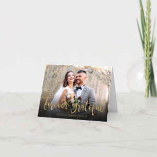 Carte De Remerciements Élégantes Photos De Remerciement De Mariage Pour T