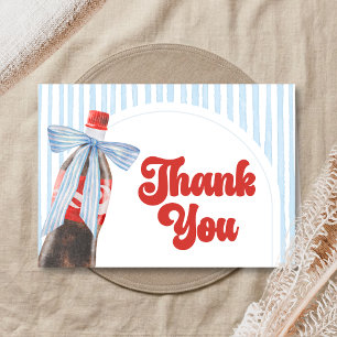 Carte De Remerciements Elle est prête à accoucher Baby Shower