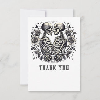 Carte De Remerciements Embrace éternelle : L'amour au-delà de la vie