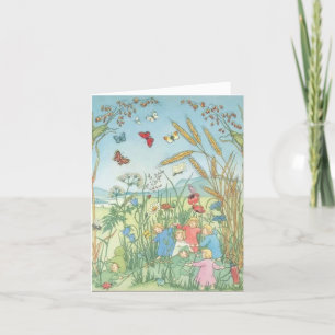 Carte De Remerciements Enfants Racines Sibylle Von Olfers