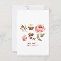 Ensemble d'illustrations d'aquarelle avec fleurs l