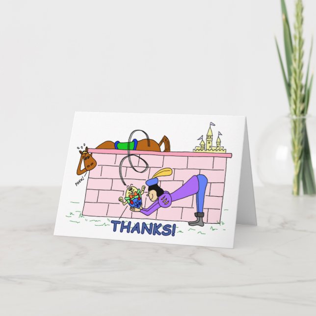 Carte De Remerciements Entreprise Humpty Dumpty (Devant)