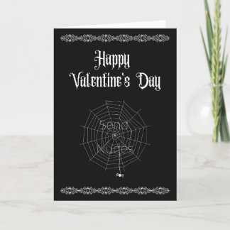Carte De Remerciements Envoyer nus - Goth Valentine's