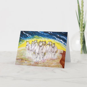 Carte De Remerciements Esprit de mustang