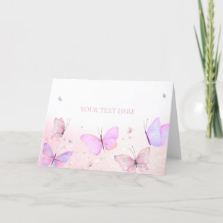 Carte De Remerciements Étiquette alimentaire plié