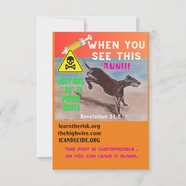 CARTE DE REMERCIEMENTS EXÉCUTER (Devant)