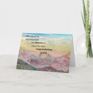 Carte De Remerciements Félicitations à vous