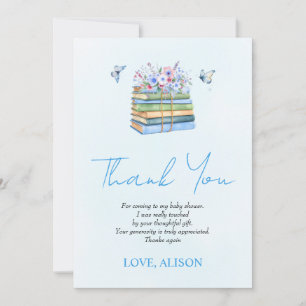 Carte De Remerciements Félicitations pour l'arrivée de votre bébé garçon