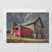 Fermes | Grange en bois rouge dans le Michigan