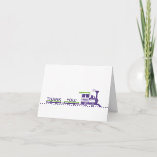 Carte de remerciements ferroviaire