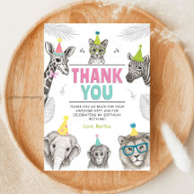 Fête Animale | Anniversaire d'Animal Sauvage