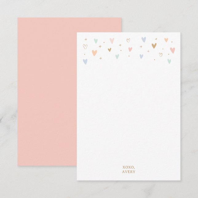 Carte De Remerciements Fête d'anniversaire de la princesse (Devant / Derrière)