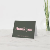 Fête d'anniversaire moderne Bold Pink Olive Sage 5
