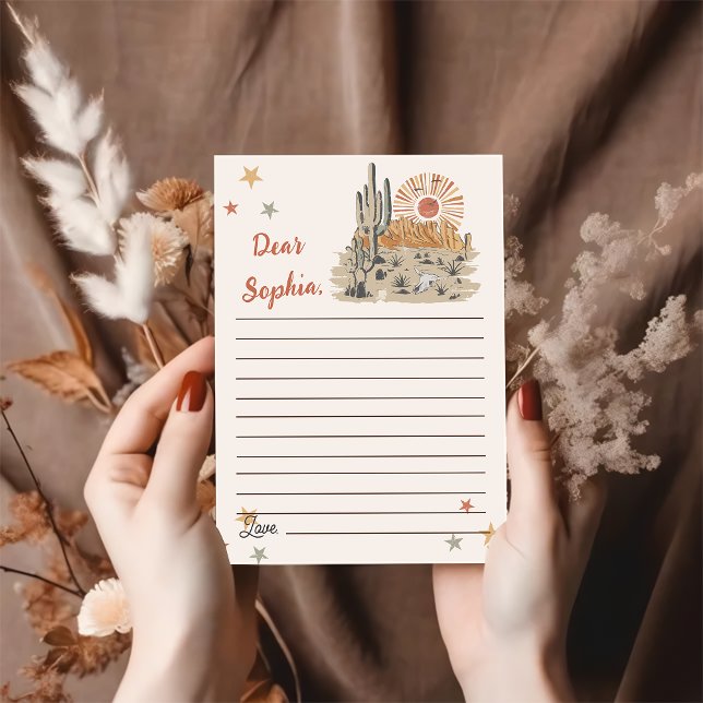 Carte De Remerciements Fête d'anniversaire Wild West Cowboy (Créateur téléchargé)