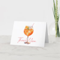 Fête des mariées moderne Pink Aperol Spritz