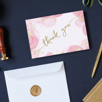 Fille moderne Abstrait encre rose Faux Parties sci