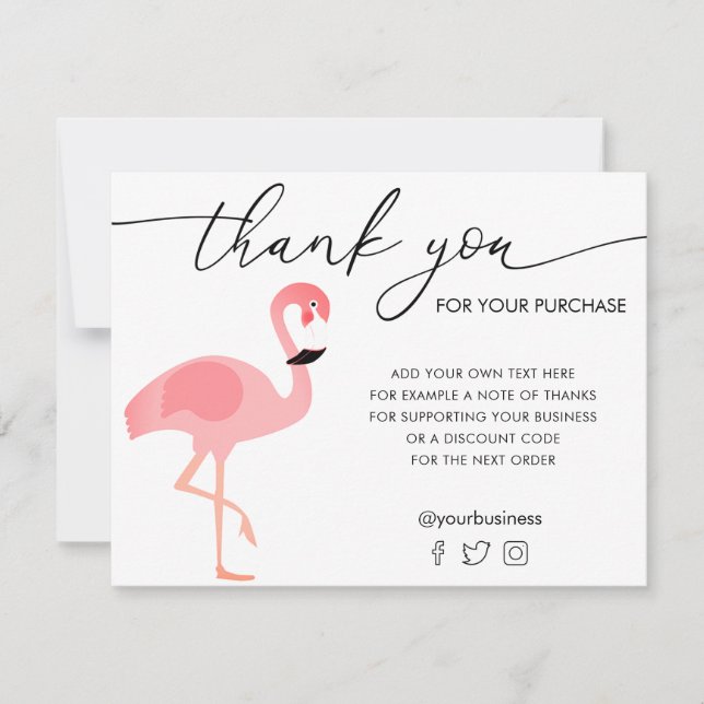 carte de remerciements flamand (Devant)