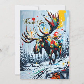 Carte De Remerciements Flat Thank You Card