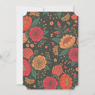 Carte De Remerciements fleur