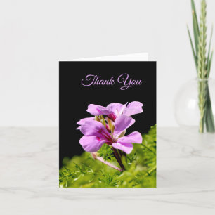 Carte De Remerciements Fleur personnalisée