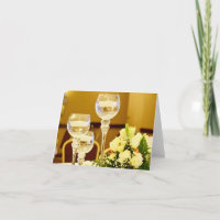 Fleurs de mariage et bougies - Intérieur vierge