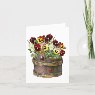 Carte De Remerciements Fleurs de panneaux