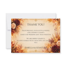Fleurs Élégantes d'Automne | Mariage Bohème Rustiq