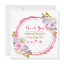 Fleurs élégantes roses et violettes pour anniversa
