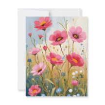 Fleurs Rougissantes | Fleur Rose Prairie Florale