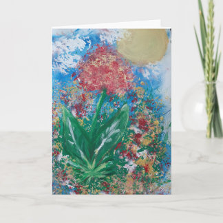 Carte De Remerciements Fleurs sauvages