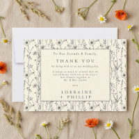 Fleurs sauvages douces sans couture mariage motif