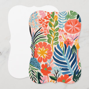 Carte De Remerciements Floral Bliss