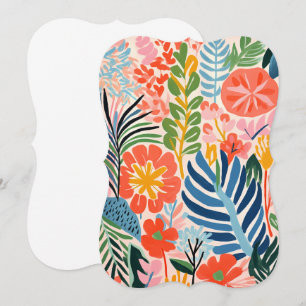 Carte De Remerciements Floral Bliss