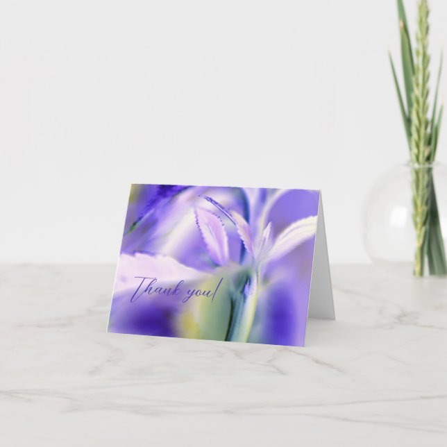 Carte de remerciements Floral Design (Devant)