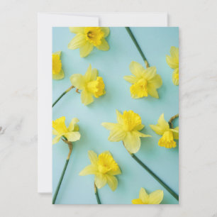 Carte De Remerciements Flowers (homonymie)   Daffodils