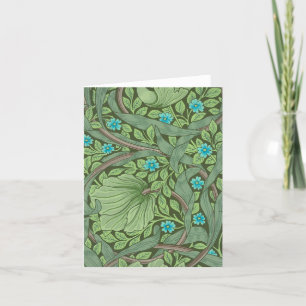 Carte De Remerciements Forget-Me-Nots, Wallpaper de William Morris