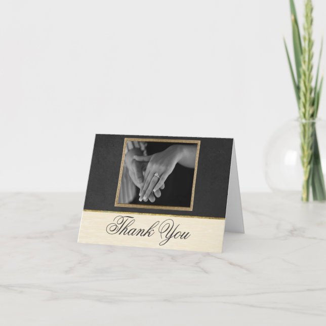 Carte de Remerciements Formel (Devant)