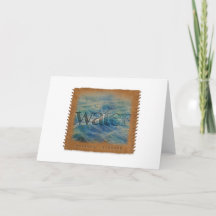Four Elements - Water - Greeting Card