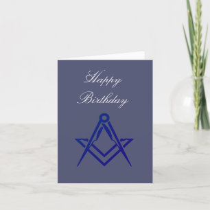 Carte De Remerciements Freemason Mason Freemason