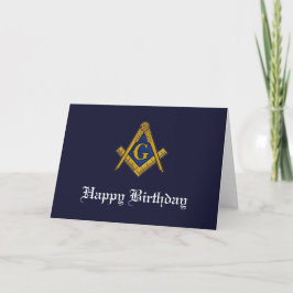Carte De Remerciements Freemason Mason Freemason