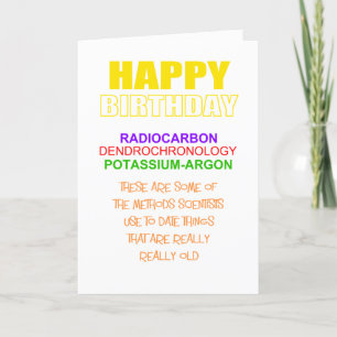 Carte De Remerciements frère d'anniversaire heureux scientifique