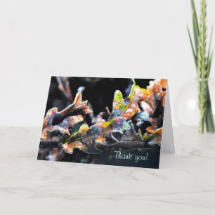 Carte De Remerciements Froid de fée de chêne