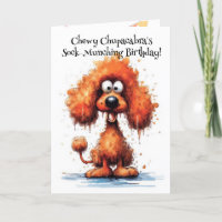 Funny Chien Monster : Chewy Chupacabra Anniversair