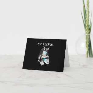 Carte De Remerciements Funny Miniature Schnauzer Ew Personnes Amoureux de