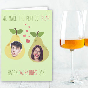 Carte De Remerciements Funny Quirky Pair Grey Card pour la Saint-Valentin